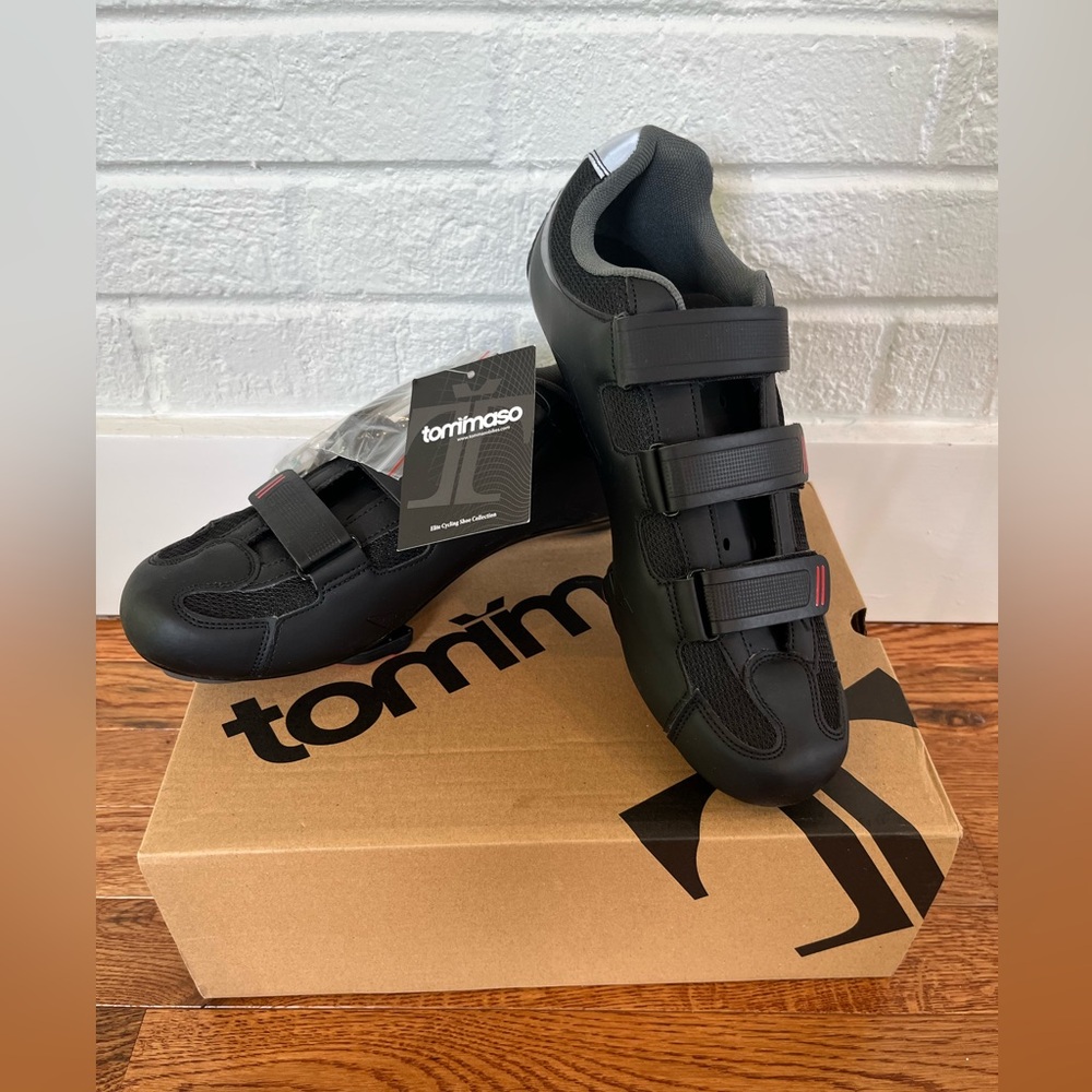 Tommaso strada 100 delta Cycling Shoes Men’s sz 10 Black